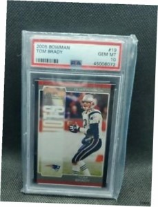 トレーディングカード 2005 BOWMAN TOM BRADY PSA 10 2005 Bowman Tom