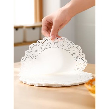 吸油紙食物專用廚房油炸食品烤肉燒烤烘焙墊紙烤盤烤箱隔油紙圓形