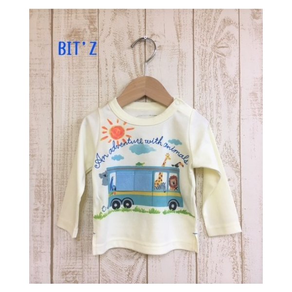 BIT'Z 長袖 Tシャツ ボーダー 95