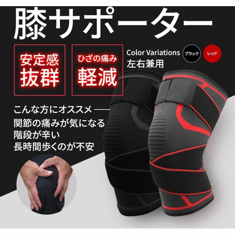 国内即発送 送料無料 膝 サポーター スポーツ 保護 加圧 膝サポーター 1枚組 ランニング ひざ 薄型 メンズ レディース Supplystudies Com