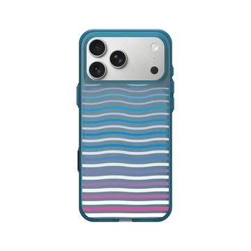 iPhone 17 Pro Max Clear (相機按鈕) 夜幕藍 - Ocean Collection: Let's Sea 海洋系列：一路向海 - 海波交響（潮間帶）
