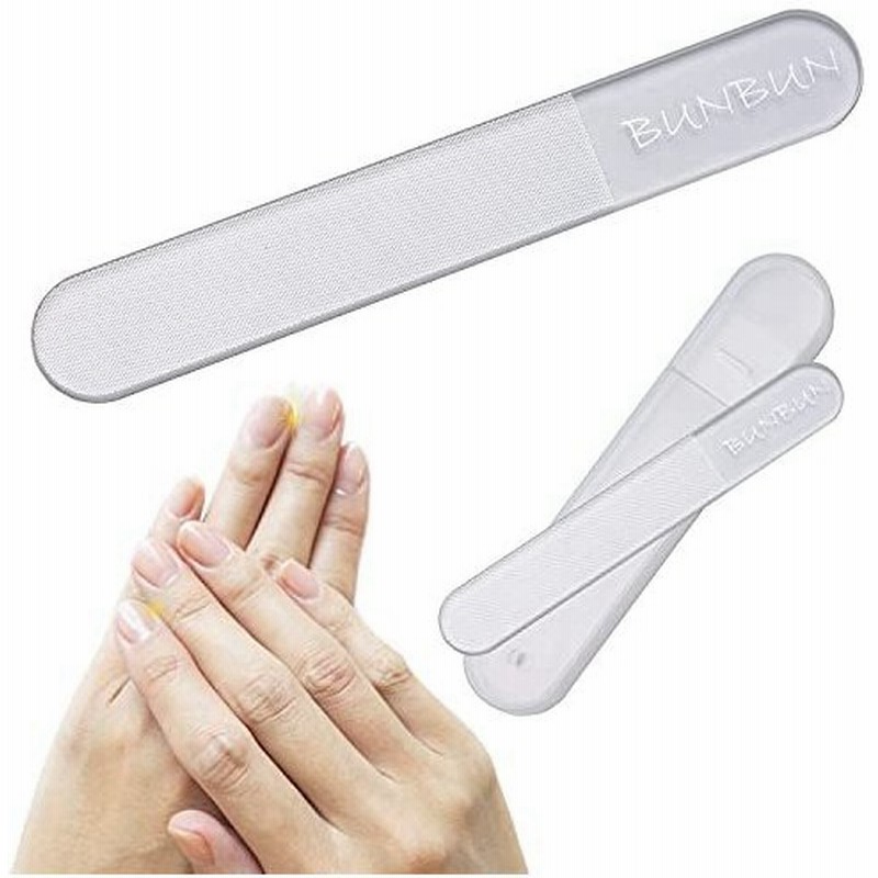爪やすり 爪磨き ガラス製 つや出し ネイルファイル ネイルシャイナー ネイルケア ガラス 9cm 1 3cm 専用ケース付き Bunbun 通販 Lineポイント最大get Lineショッピング