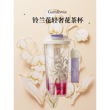 水莫停水杯2025新款女高顏值吸管杯女生隨行塑料喝水杯子夏天便攜