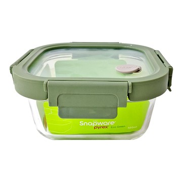 Corelle Brands 康寧餐具 Snapware Eco Divided 全可分隔玻璃保鮮盒  520ml  1個