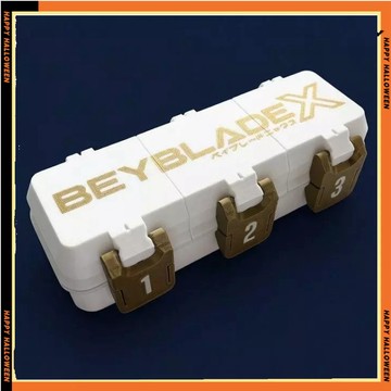 新款霸旋陀螺X BEYBLADE X陀螺收納盒戰鬥陀螺軸心配件展示盒收藏盒子