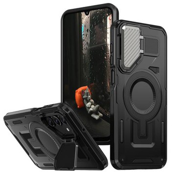 個性防摔殼適用三星a56手機殼a14/a15/a16硅膠a35/a36/a55鏡頭防摔保護a25/a26加厚防摔a06/a05s保護套s24U