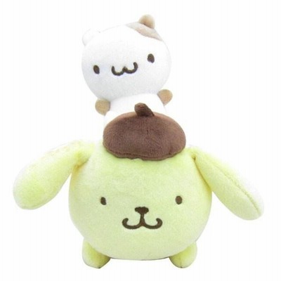 ポムポムプリン ムニュムニュ (ぬいぐるみ) L うつぶせ | LINE