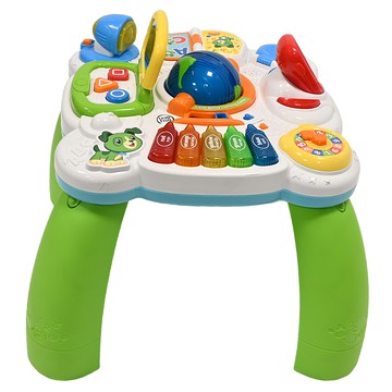 Leap Frog 跳跳蛙 探索學習桌  多個小機關 支架可拆卸  1組