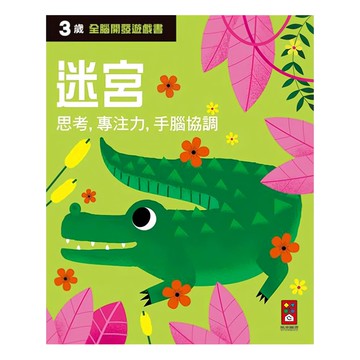 風車圖書 全腦開發遊戲書：三歲迷宮  思考專注力手腦協調