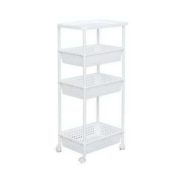 【dayneeds】日系簡約-洞洞萬用四層推車