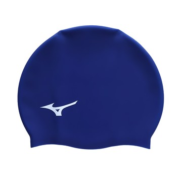 Mizuno 美津濃 SWIM 矽膠泳帽 N2JWB91400-25  1個  F  丈青白
