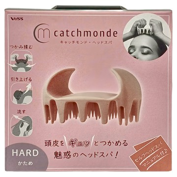 VeSS Catchmonde MOMIRIS 頭皮按摩梳 尺寸 105x56x187mm 日本產  米色  1盒