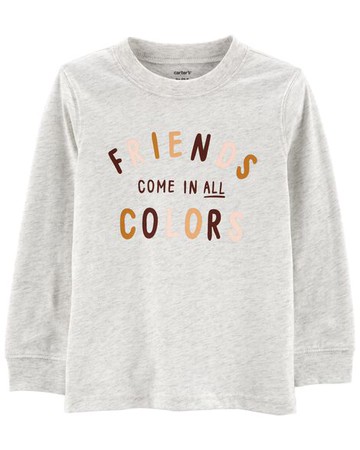 Toddler Friends Come In All Colors Jersey Tee