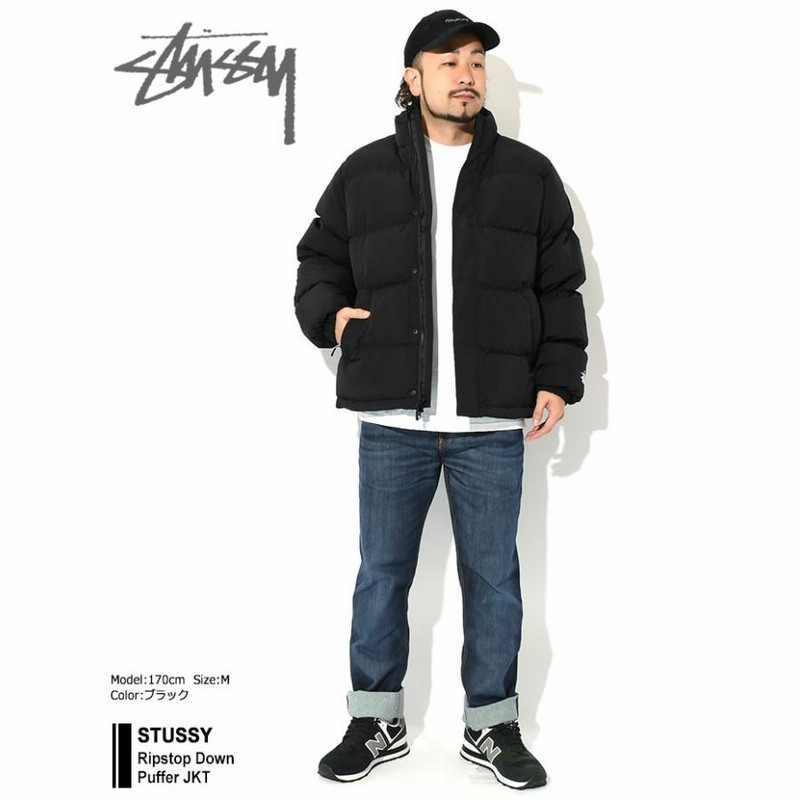 ステューシー ジャケット STUSSY メンズ Ripstop Down Puffer(stussy