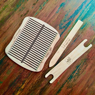 帶梭硬綜織機、個性化禮品套裝、背帶編織