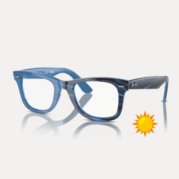 Ray Ban｜RX5121F-8384 方形膠框光學眼鏡【葛洛麗雅眼鏡】