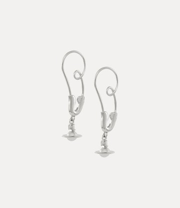 Vivienne Westwood Large Maxima Earrings Silver Women