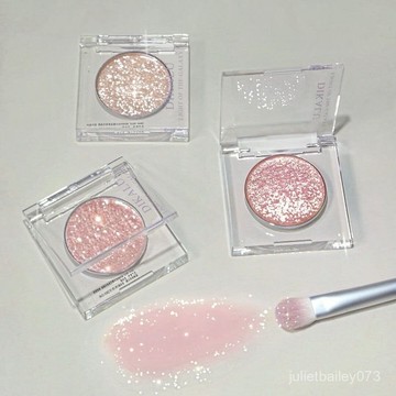 ♡ 𝑪𝒉𝒊𝒄 𝒖 ♡小紅書牛郎織女單色眼影細閃粉珠光提亮晶晶月光爆閃高光品牌平替