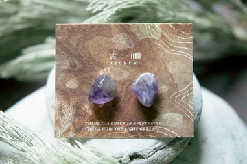 CRACK | 礦物系耳環 |  EARRINGS