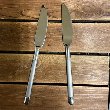 [沐沐屋] INOX 不鏽鋼長柄餐刀  廚房餐具 野餐餐刀-