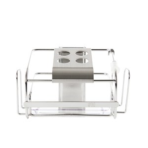 3M 無痕金屬防水收納-牙刷架