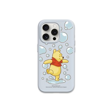 RHINOSHIELD iPhone 13 mini/13/13 Pro/13 Pro Max SolidSuit防摔背蓋手機殼｜小熊維尼-玩泡泡(多色可選)