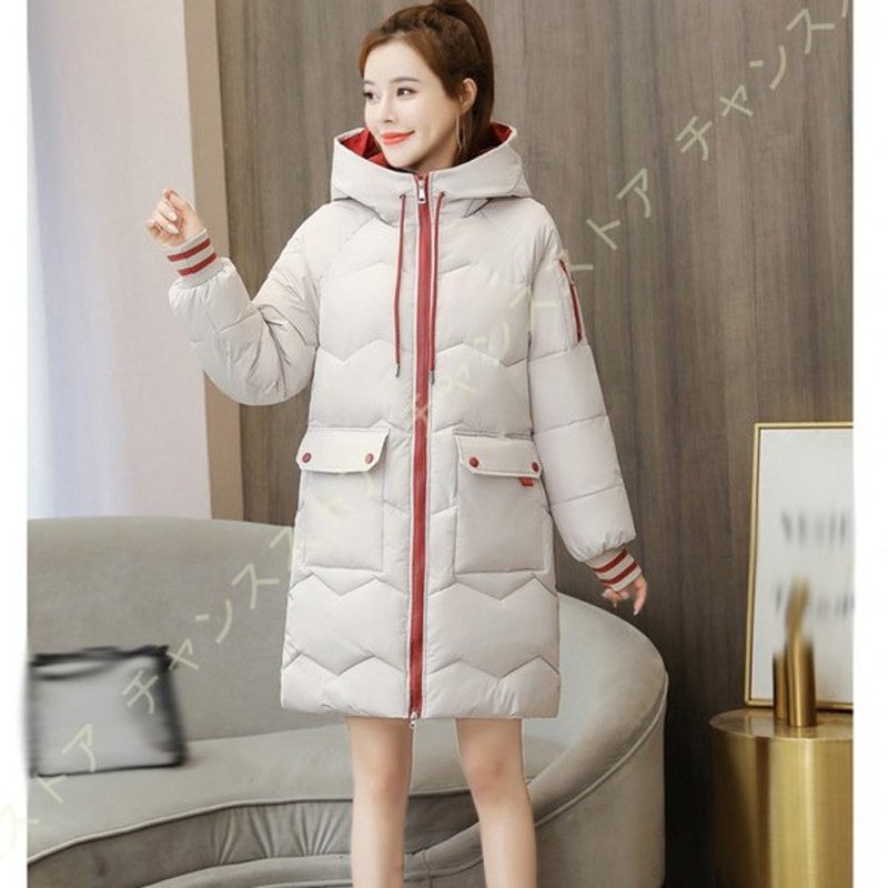ダウン コート レディース アウター カジュアル あったか 防寒 防風 秋冬 軽量 中綿 ロング丈 ダウンジャケット 通販 Lineポイント最大get Lineショッピング