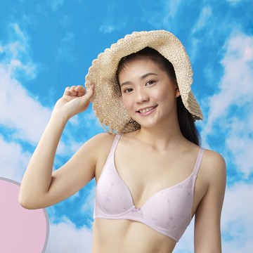 嬪婷-環保系列-零碳天絲?纖維 D-E罩杯內衣(溫柔紫)-BB3665UM