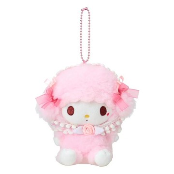 小禮堂 Sanrio 三麗鷗 Piano 絨毛玩偶吊飾 (格紋頭巾款)