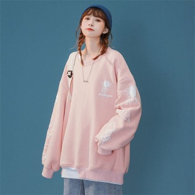 トレーナー レディース 長袖トレーナー スウェット 服 秋 秋服 韓国ファッション 通販 Lineポイント最大get Lineショッピング