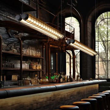 【現代簡約風格】工業風吊燈美式復古創意餐廳長條酒吧清吧咖啡廳燒烤店餐桌吧臺燈