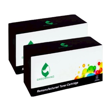 GREENRHINO 綠犀牛 相容HP CE278A 78A 環保碳粉匣 LaserJet Pro M1536dnf/P1606dn/LaserJet P1566適用  黑色  2個