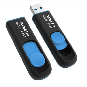 ADATA UV128 64GB 隨身碟(藍)