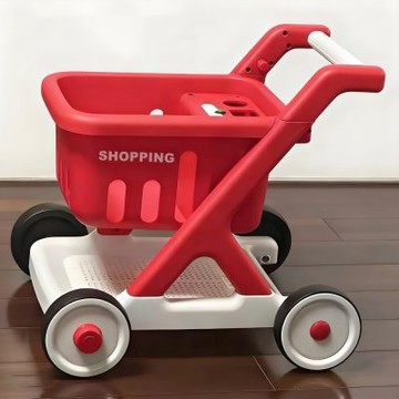 推車 家用小拉車 購物車 趣味推拉車 玩具車 購物籃車 手推車 客廳儲物車 收納車