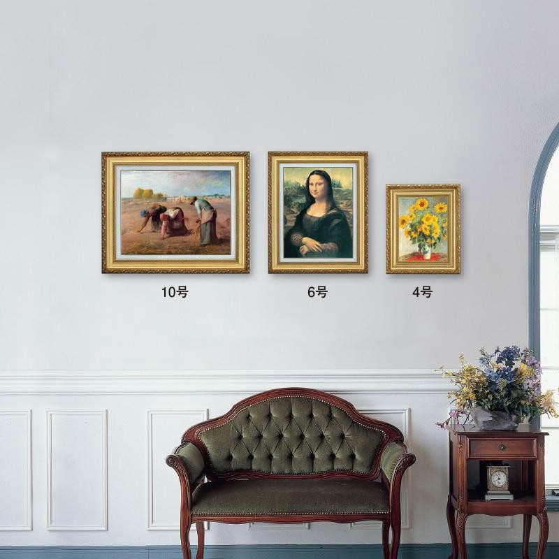 3点セット‼️専用‼️【立体額付き 絵画】モネ複製画　立体額縁付き 立体額付き 絵画】クロード・モネ: 睡蓮 ／複製画 立体額縁付き