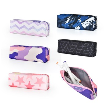 美國 BEATRIX NEW YORK 防潑水文具鉛筆袋(簡易筆袋) - 岩石黑