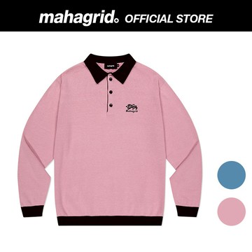 [MAHAGRID] Lion LS 針織馬球衫LION LS KNIT POLO