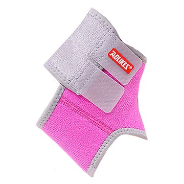 AOLIKES 奧力克斯 兒童腳踝防護綁帶  粉色  1雙  M