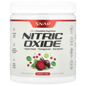 Snap Supplements, 一氧化氮，櫻桃酸橙味，8.8 盎司（250 克）