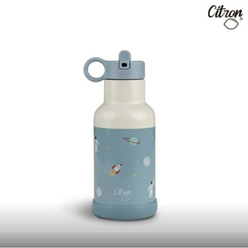 【怡家藥局】Citron 三層保溫瓶_350ml_250ml_恐龍世界 彩虹獨角獸 奔上宇宙 杜拜頂級兒童餐具