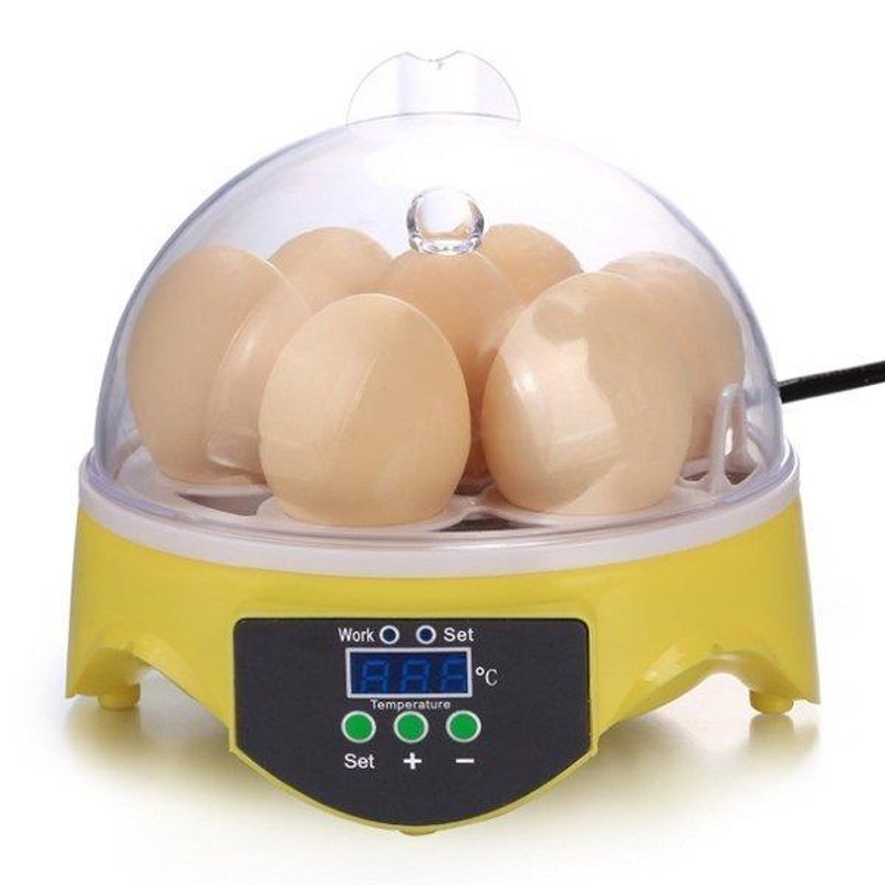 別倉庫からの配送 卵孵化器 手動転卵孵卵器 ふ卵器 ふ化機 7個 インキュベーター