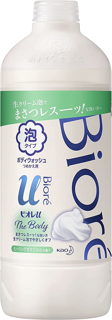 Kao Biore U Body Foam Type Healing For Botanical Fragrance 450ml