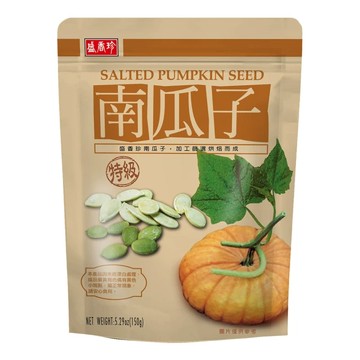 盛香珍特級南瓜子150g