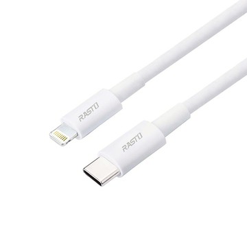 【RASTO】RX43 RX44 蘋果TypeC to Lightning快充傳輸線1.2M/2M 環保線材 TypeC