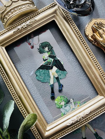 冷徹 小魔仙 みこ PET 紙膠帶 10米卷