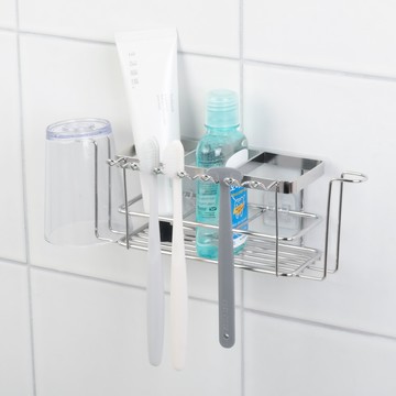 韓國【Spider Loc】智能黏貼式牙刷架