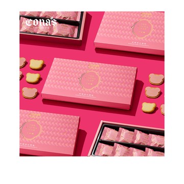 Cona's 妮娜｜可可熊夾心餅乾 草莓口味