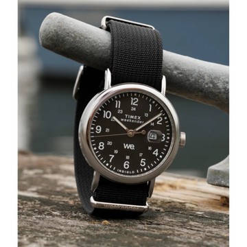 TIMEX  天美時  週末系列  每天都是休假日 40毫米休閒風格手錶 (黑 TXTW2W86100)