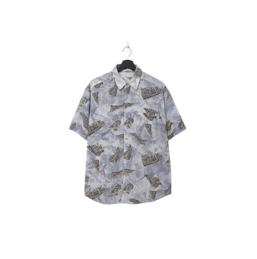 Back to Green- 袖花襯衫 微透膚 雕刻碎片 sf-04vintage shirt