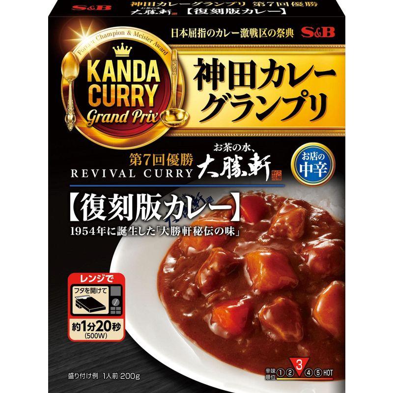 神田カレー エスビー食品 お茶の水、大勝軒復刻版カレー 200g×5箱